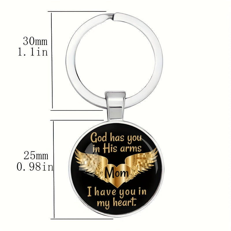 Vintage God Has You In His Arms Keychain Accessory