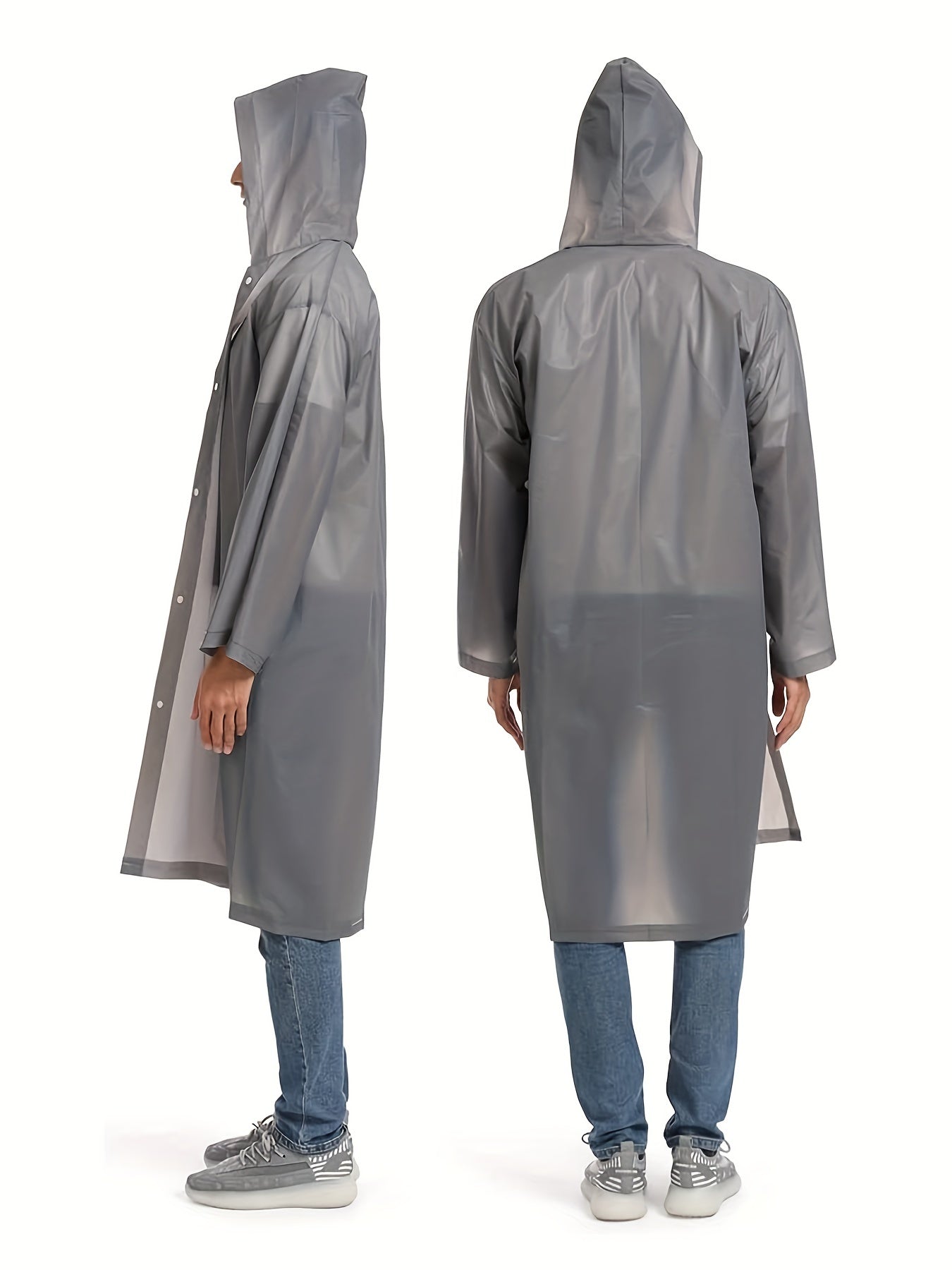 Unisex Outdoor Lightweight Poncho Raincoat for Hiking Camping Fishing