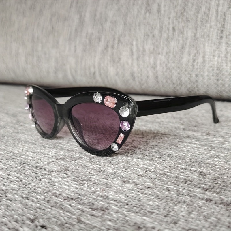 Cat Eye Frame Sun Protection Sunglasses for Teens