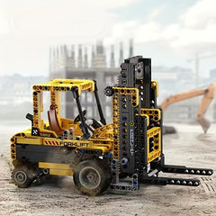 Yellow Engineering Forklifts - City Construction Lifting