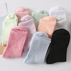 Women's Mixed Mid Tube Socks 10 Pairs