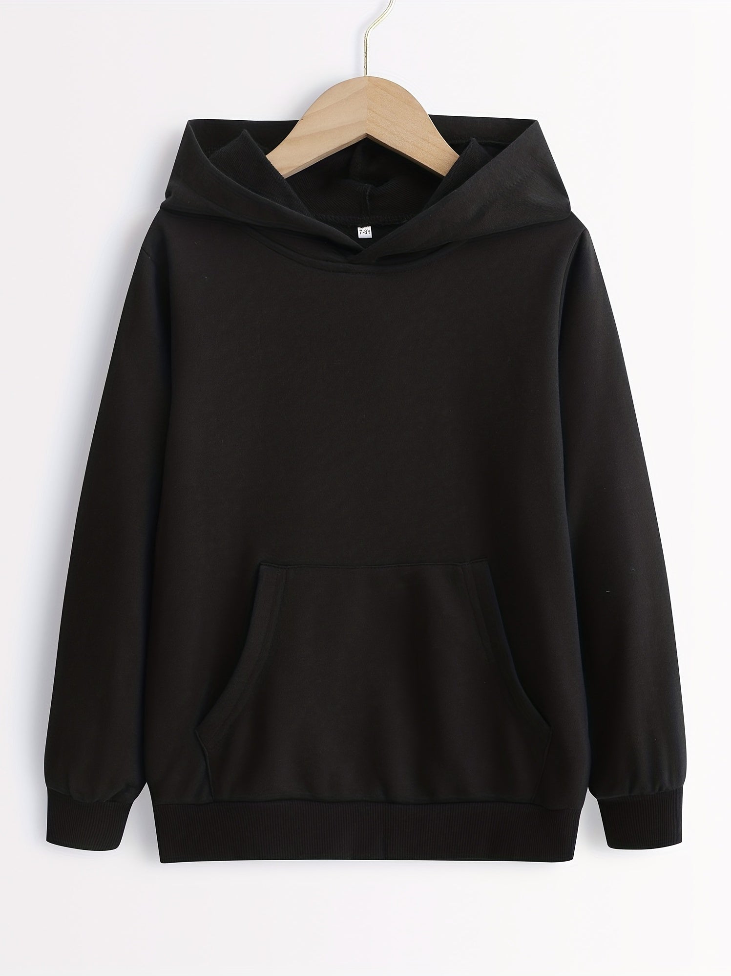 Boys Hooded Sweatshirt Long Sleeve Active Spring Fall Kids Clothing