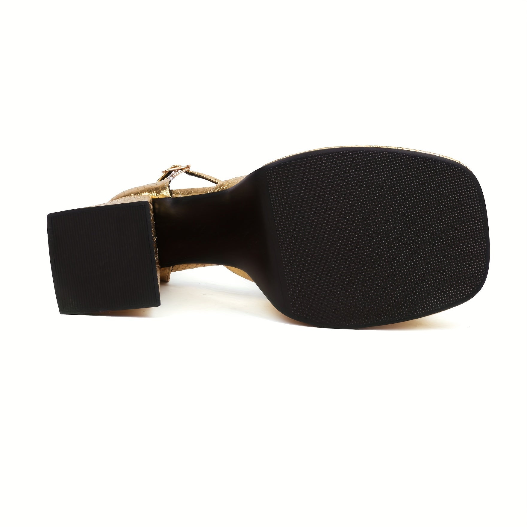 Women's Tassel Block Heels Platform Pumps