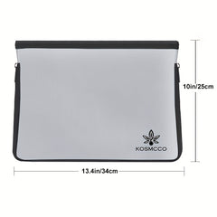 WESSLECO Fireproof Money Jewelry Valuables File Folder Cash Pouch Document Bag