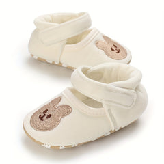 Cute Baby Girls' Cozy Boots for Indoor Winter Walking