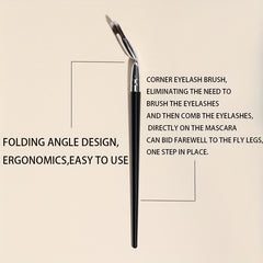 Professional Mascara Fan Brush for Lifted Eyelashes