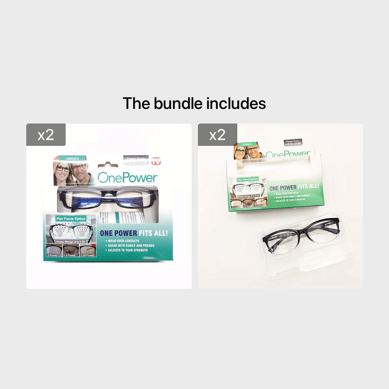 Auto Adjusting Bifocal Reading Glasses 50-250 Multifocal Readers Men Women