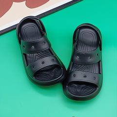 Breathable Open Toe Sandals for Girls Lightweight Comfortable Anti Slip Sandals