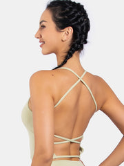 Sexy Backless Sports Bra for Yoga Gym Workouts Stylish Supportive Stretchy