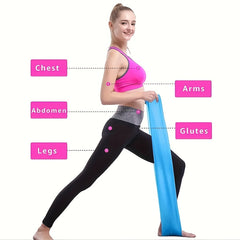 Yoga Stretching Band TPE Elastic Resistance Tension Band