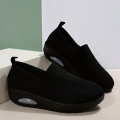 Women's Mesh Sneakers Casual Slip On Shoes Lightweight Low Top
