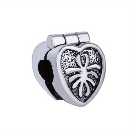 Four Leaf Clover Heart Sunflower Bead Clip Lock Charm for Bracelet