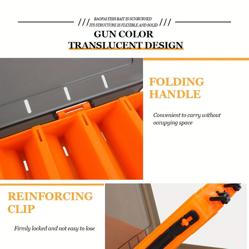 Double Sided Fishing Tackle Storage Box - Anglers' Essential