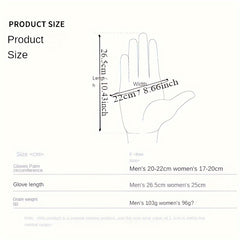 Outdoor Riding Warm Ski Gloves Windproof Cold Thickened Sports Gloves