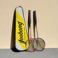 JOOBONG Badminton Racket Aluminum Carbon Racket With Bag For Youth Training