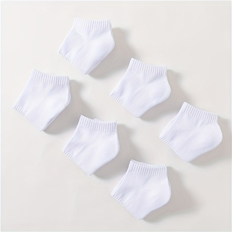 6 Pairs Women's Sports Ankle Socks Soft Lightweight Low Cut Stockings