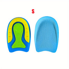 TPE Heightened Insole Height Increase Half Shoes Pad Men Women Soft Silicone Gel