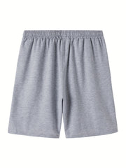 Men's Scream & Ghost Face Print Comfy Shorts