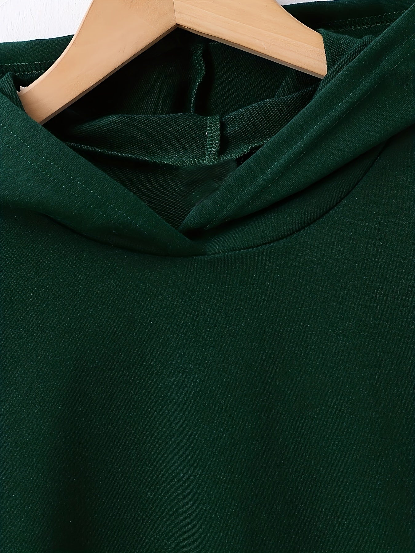 Girls' Basic Hooded Sweatshirt Long Sleeve Pullover Hoodie