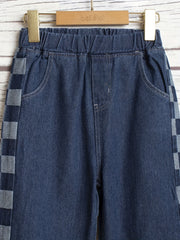 Boys Tapered Jeans with Elastic Waistband