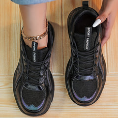 Women's Knit Sneakers Lightweight Slip On Low Top Casual Shoes