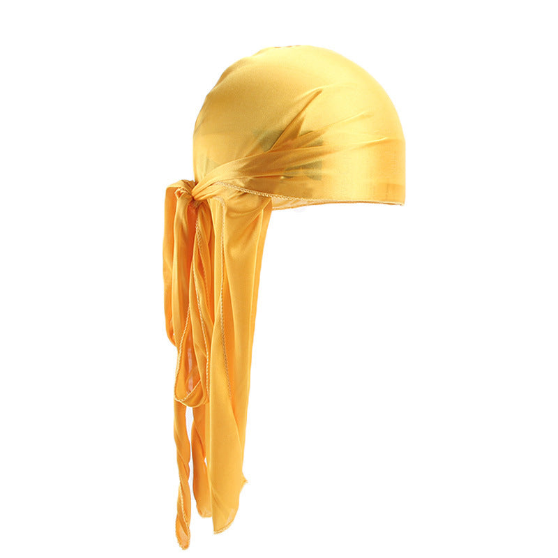 Explosive Style Silk Turban Hat For Men And Women