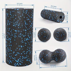 5pcs Foam Roller Set for Massage Pilates Yoga Back Roller Foot Massage Ball