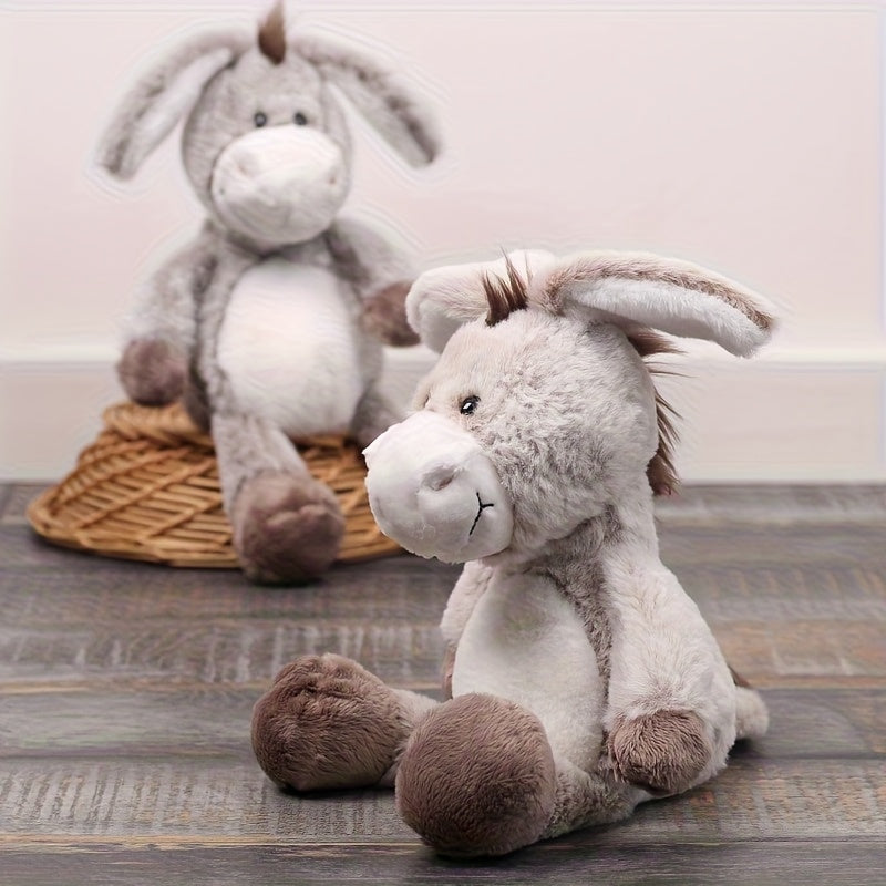Adorable Donkey Plush Toys in Different Colors for Friends Birthday Christmas