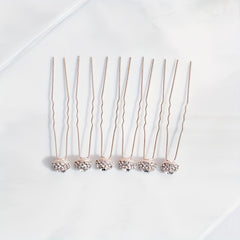 Rhinestone Hair Pin Wedding Accessory
