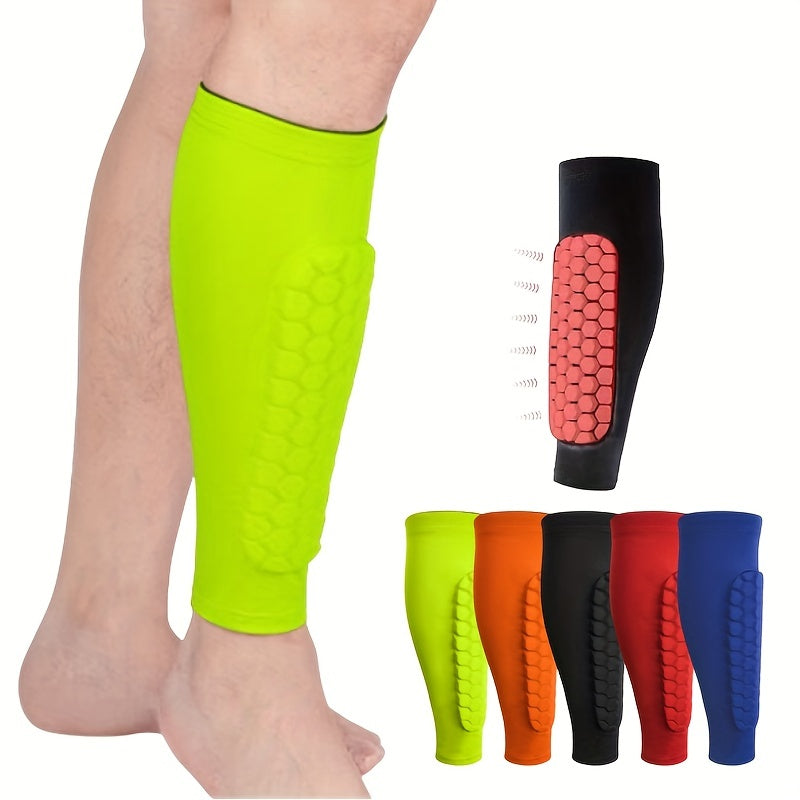 Unisex Long Cushioned Anti Collision Calf Leg Protector Cover