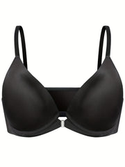 Sexy Front Closure Plus Size Bra Underwire Molded Cup