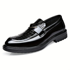 Men's Comfy Non-slip Loafer Shoes PU Leather Spring Summer