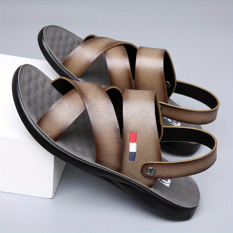 Men's Minimalist Non Slip Sandals Quick Drying Comfy Beach Shoes