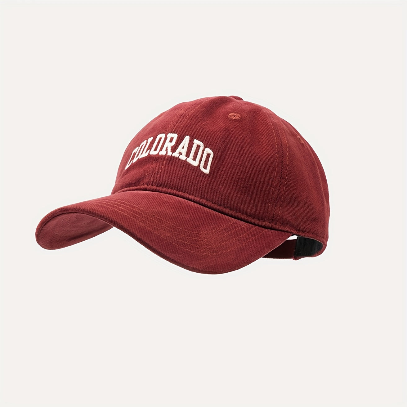 Baseball Cap COLORADO Embroidery Sunscreen Dad Hats Unisex Couple Sun