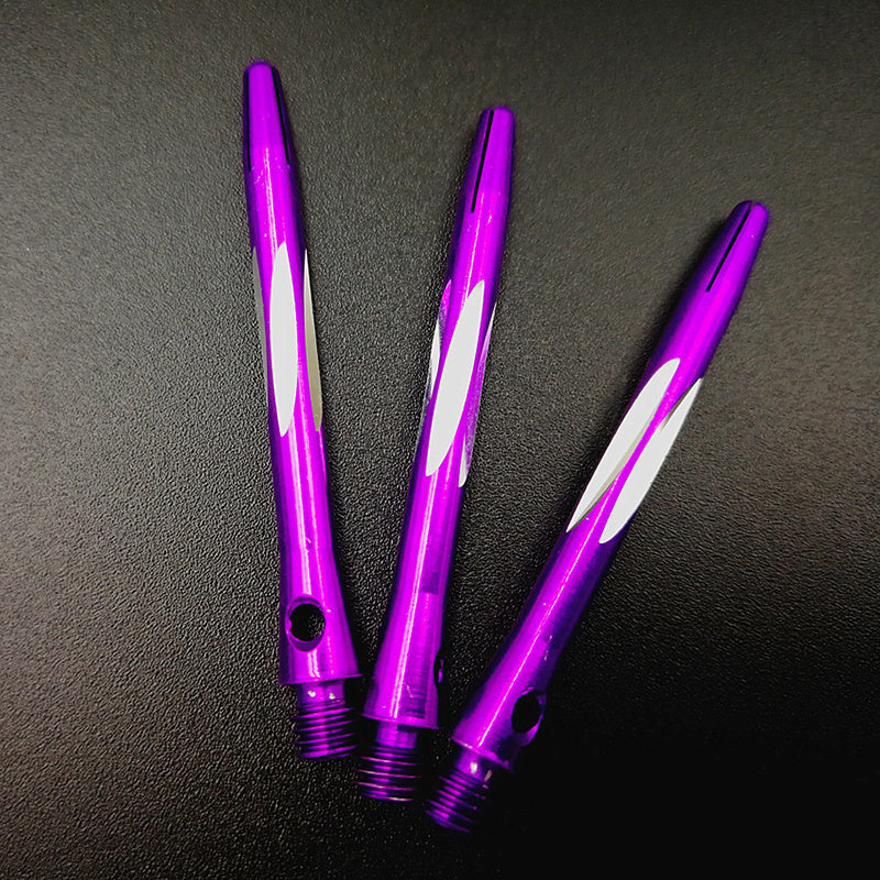 3pcs Carved Darts Set Lightweight Aluminum Rods Enhanced Grip