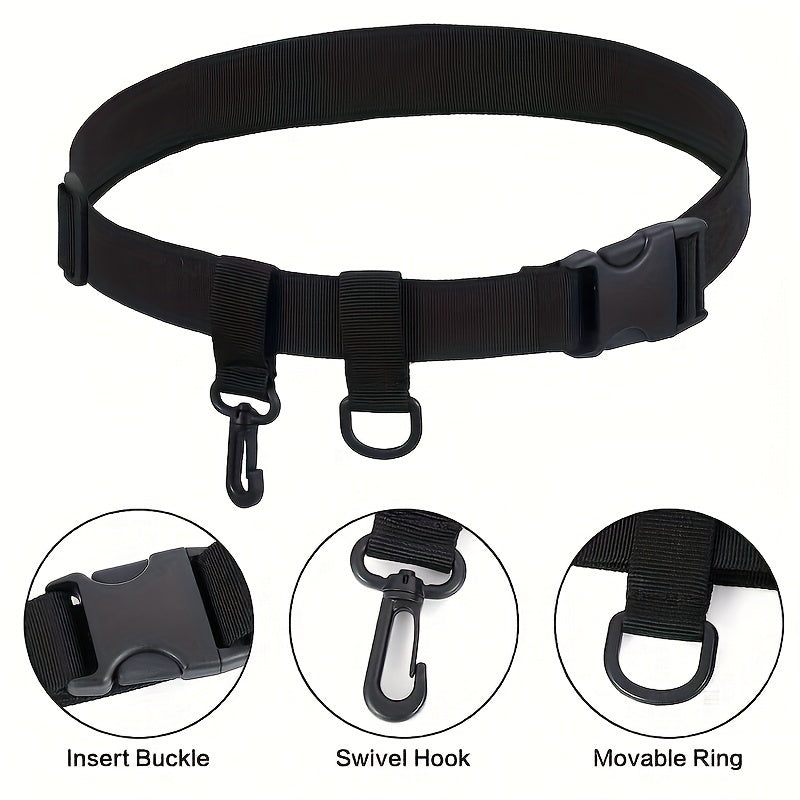 Fishing Belt Quick Release Buckle Movable Ring Fishing Tackle