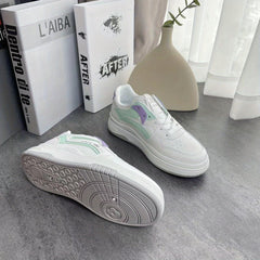 Women's Comfortable Non Slip Skate Shoes Patchwork Casual Sneakers
