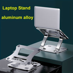 Portable Aluminum Laptop Stand Fits 10-17 Inch MacBook Pro/Air