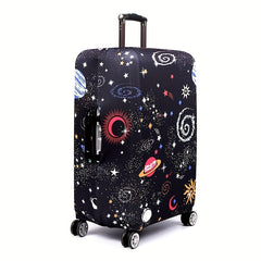 Cartoon Print Luggage Compartment Cover Dustproof Travel Bag