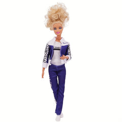 Baseball Uniform Clothes for Couple Dolls