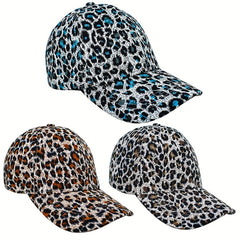 Street Hip hop Leopard Baseball Cap Quick drying Sun Hat