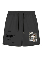Men's Broken Heart Shorts Bottoms Drawstring Waist Casual Summer Men's Clothes