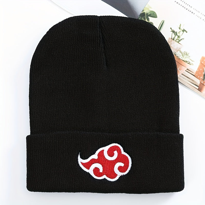 Embroidered Anime Wool Hat Xiangyun Knitting Cold Hat