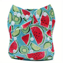 Reusable Cloth Diapers for Baby with Washable Design