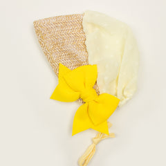 Adorable Dovetail Bow Baby Court Hat