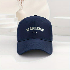 Candy Print Baseball Cap Western Sports Hat Adjustable Dad Hats