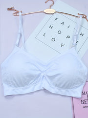3pcs Seamless Wireless Bras Comfy & Breathable Intimates Bra Women's Lingerie