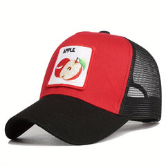 Men's Women's Truck Mesh Hat Farm Fruit Baseball Cap Sports Cap