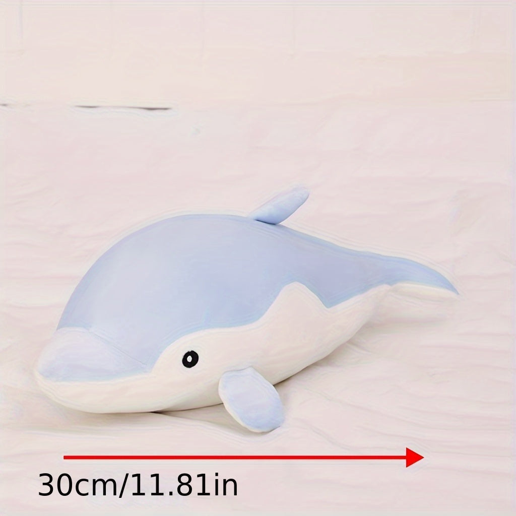 Dolphin Plush Toy Large Pillow Ocean Theater Activity Gift Doll