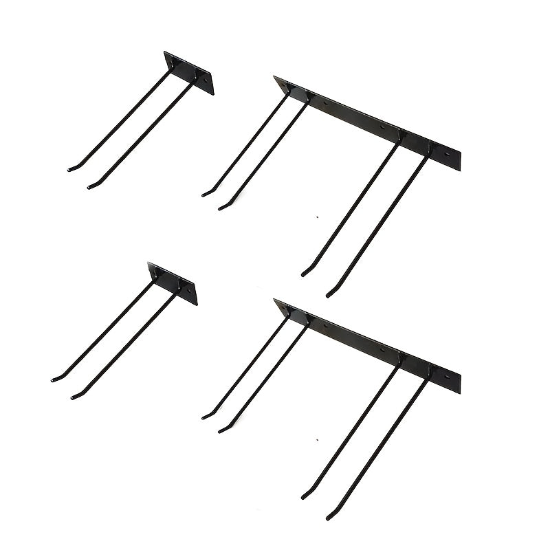 4pcs Metal Wall Hook Rack Storage Garage Garden Tool Heavy Duty Hanging Hold